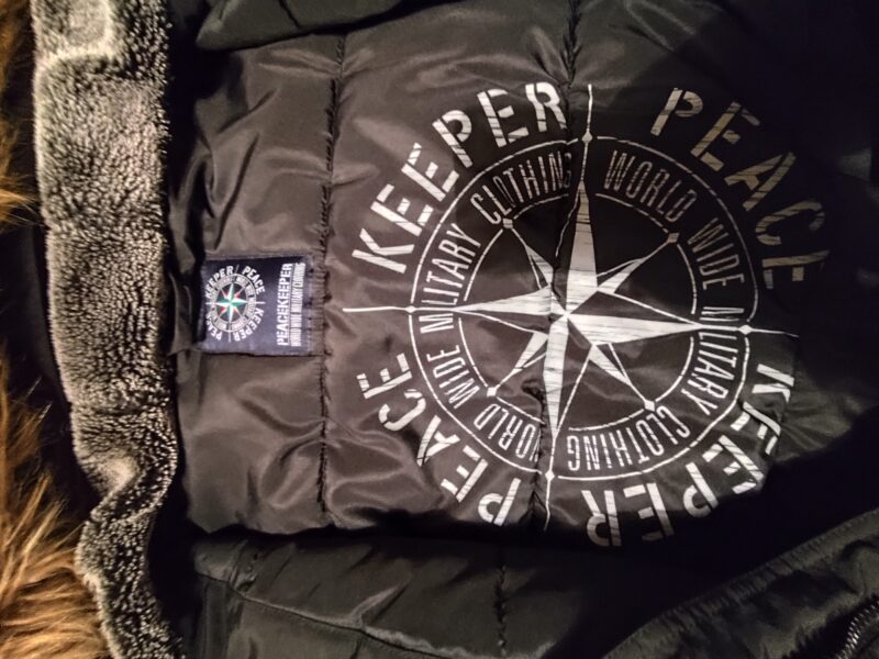 Jacket Parka Peace Keeper Size S NEU NEW