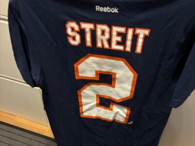 T-shirt New York Islanders Mark Streit NHL Reebok Size M NEU NEW