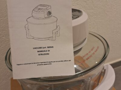 Forno Alogeno portatile capacità 12l e potenza 1400W