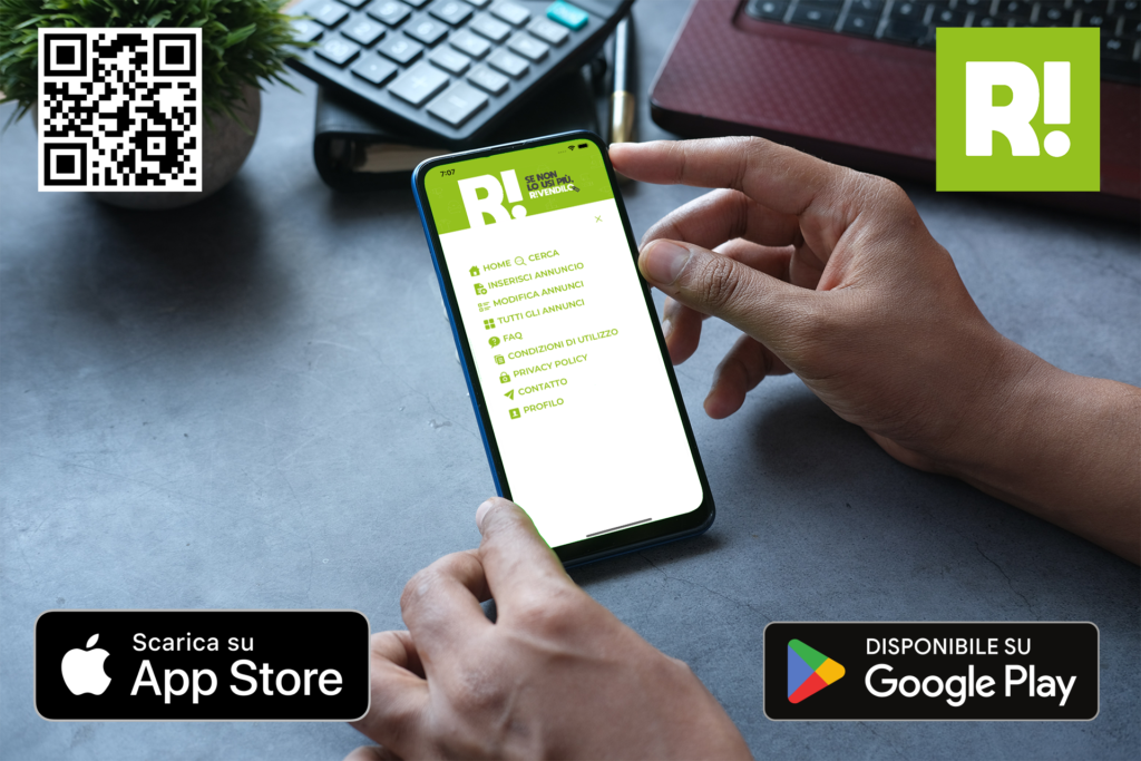 Novità: Rivendilo.ch è sbarcato su App Store e Google Play! Scarica ora la tua app per smartphone e tablet gratis! 