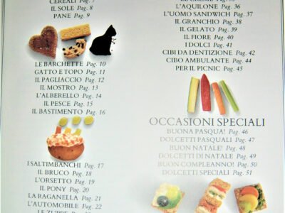 Libro di ricette per bambini dai 9 mesi