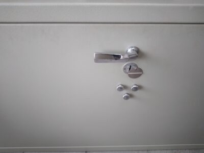 Cassaforte blindata acciaio manganese antiperforazione 180x80x55cm