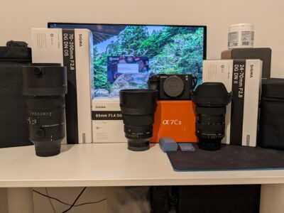 Vendo Sony Alpha A7CII e lenti Sigma
