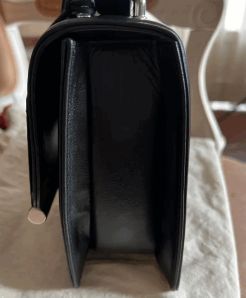 Borsa di pelle nera Just Cavalli