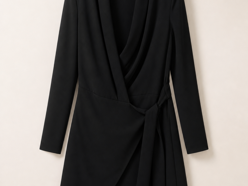 Abito nero elegante Mango