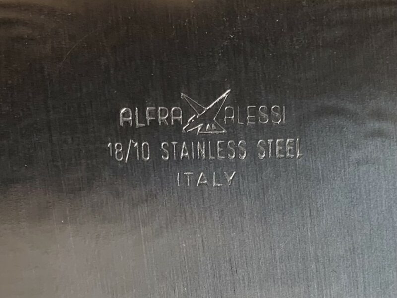 Vassoio Alessi vintage.