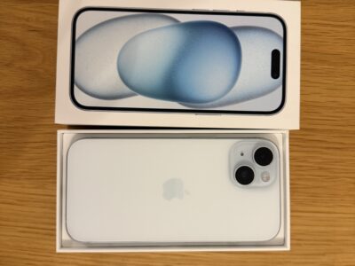 Iphone 15 light blue 129 GB