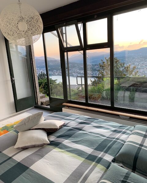 Appartamento 3 locali vista lago Lugano