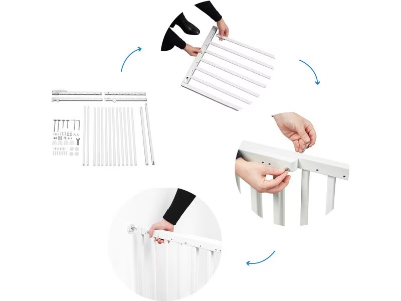 Cancelletto di sicurezza 63-106 cm nuovo