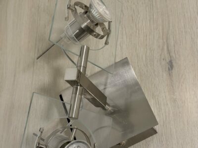 Lampada con faretti LED