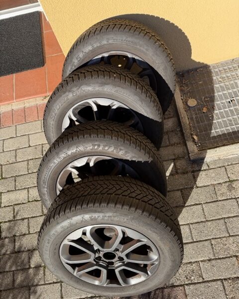 Ruote complete Fiat 500x con pneumatici invernali