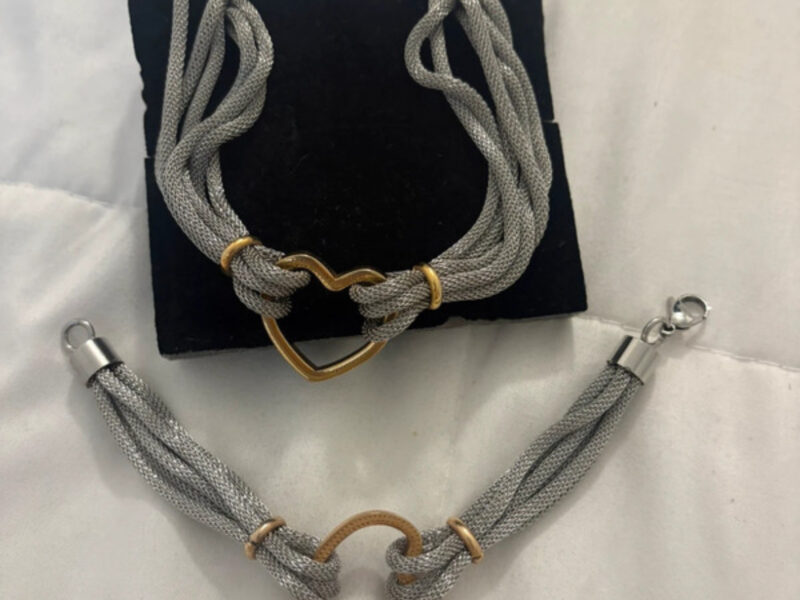 Set collana e bracciale