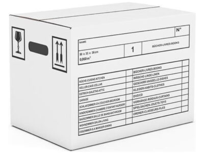 20x Scatole trasloco robuste