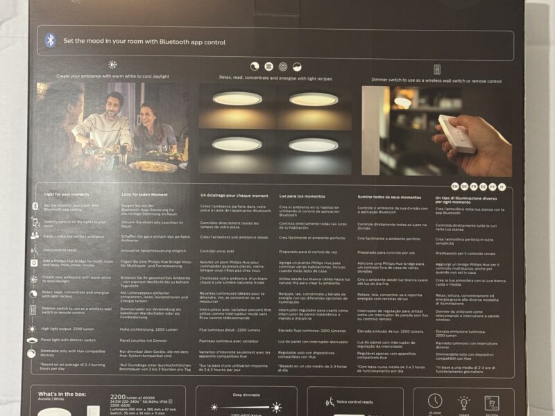 Philips Hue Panel Aurelle LED