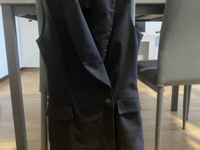 Tuta corta blazer Zara con dettagli in pizzo - Taglia S