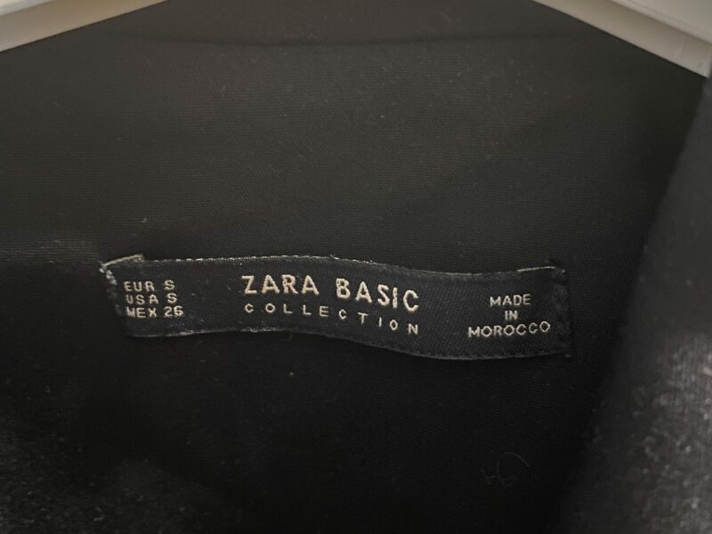 Tuta corta blazer Zara con dettagli in pizzo - Taglia S
