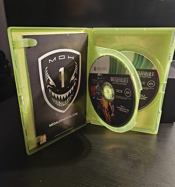 Lotto 2 Giochi Xbox 360: Battlefield 3 + Bad Company 2 (LE)