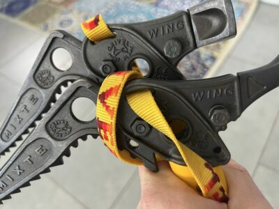 Grivel Wing piolet da ghiaccio, alpinismo, cascate