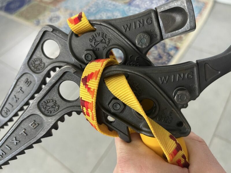 Grivel Wing piolet da ghiaccio, alpinismo, cascate