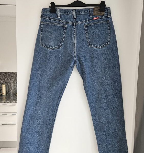 Jeans Wrangler Uomo - Taglia 36x30 - Denim Vintage Originali