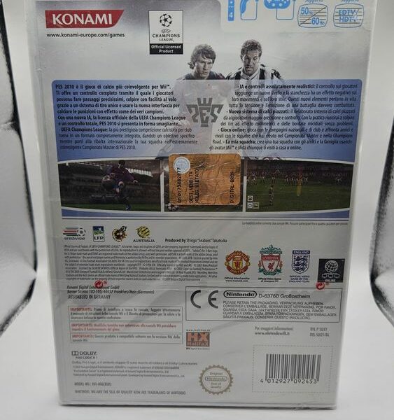 PES 2010 Pro Evolution Soccer (Wii) - NUOVO & SIGILLATO!