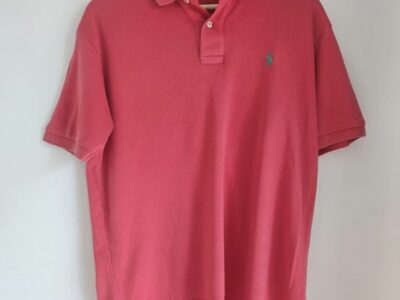 Polo by Ralph Lauren rossa (Taglia S) - Usata con difetti