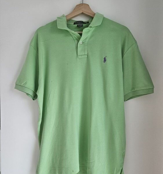 Polo by Ralph Lauren verde lime (Taglia M) - Buone