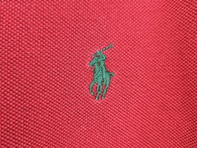 Polo Ralph Lauren Uomo L - Maglietta Vintage Bordeaux