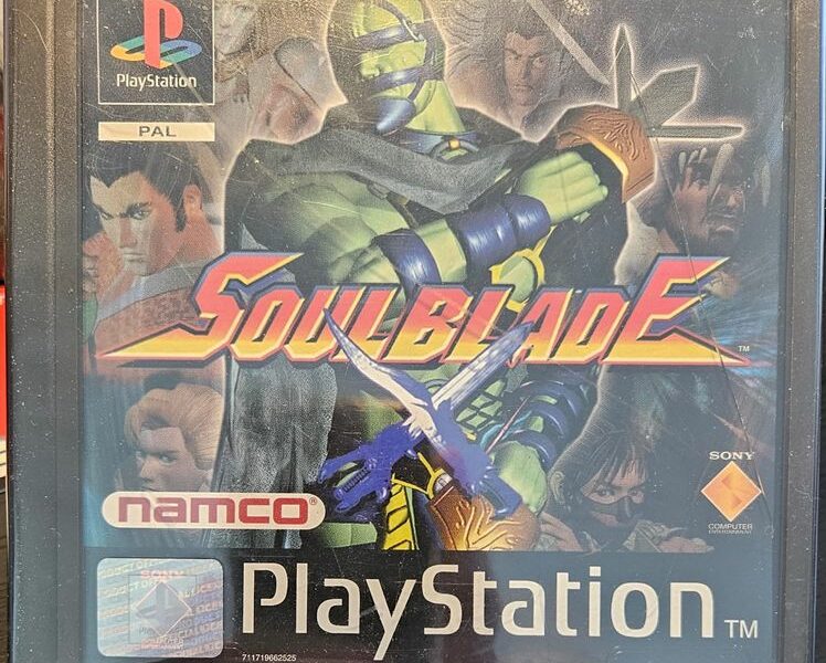 Soul Blade - PlayStation (PAL) - RARO con Manuale ORIGINAL